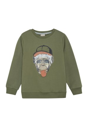 NAME IT Baby-Mädchen Sweatshirt - Baumwolle Pullover Mit Süßem Print