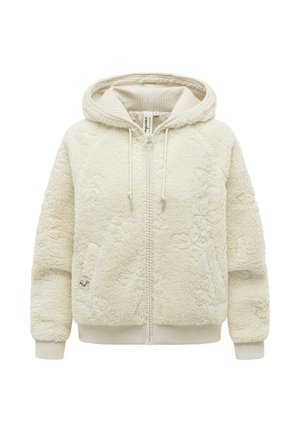 Ragwear, PLÜSCHJACKE TALIANA EMBOSS Y - Veste polaire - ecru
