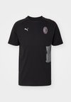 AC MILAN PUMATECH POCKET TEE - Equipación de clubes - black/flat medium gray