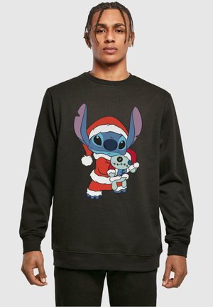 LILO AND STITCH CHRISTMAS CREWNECK - Sweatshirt - black
