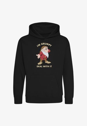 Disney ALADDIN GRUMPY DEAL - Kapuzenpullover - black
