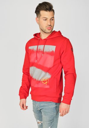 Kapuzenpullover - red