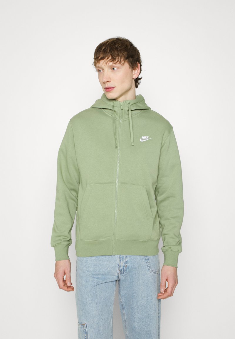 green nike club hoodie