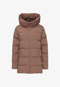 Mazine Angela Winter coat deep taupe/taupe Zalando