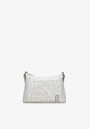 Bosanova, BOLSO BANDOLERA BEIGE CON BOLSILLO FLORAL - Bandolera - beige