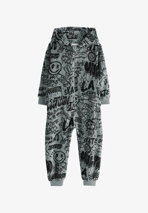 Next, FLEECE ALL-IN-ONE. - REGULAR FIT - Pyjamas - grey black gamer
