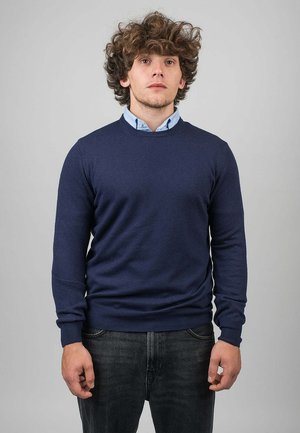 CREW NECK - Stickad tröja - blu