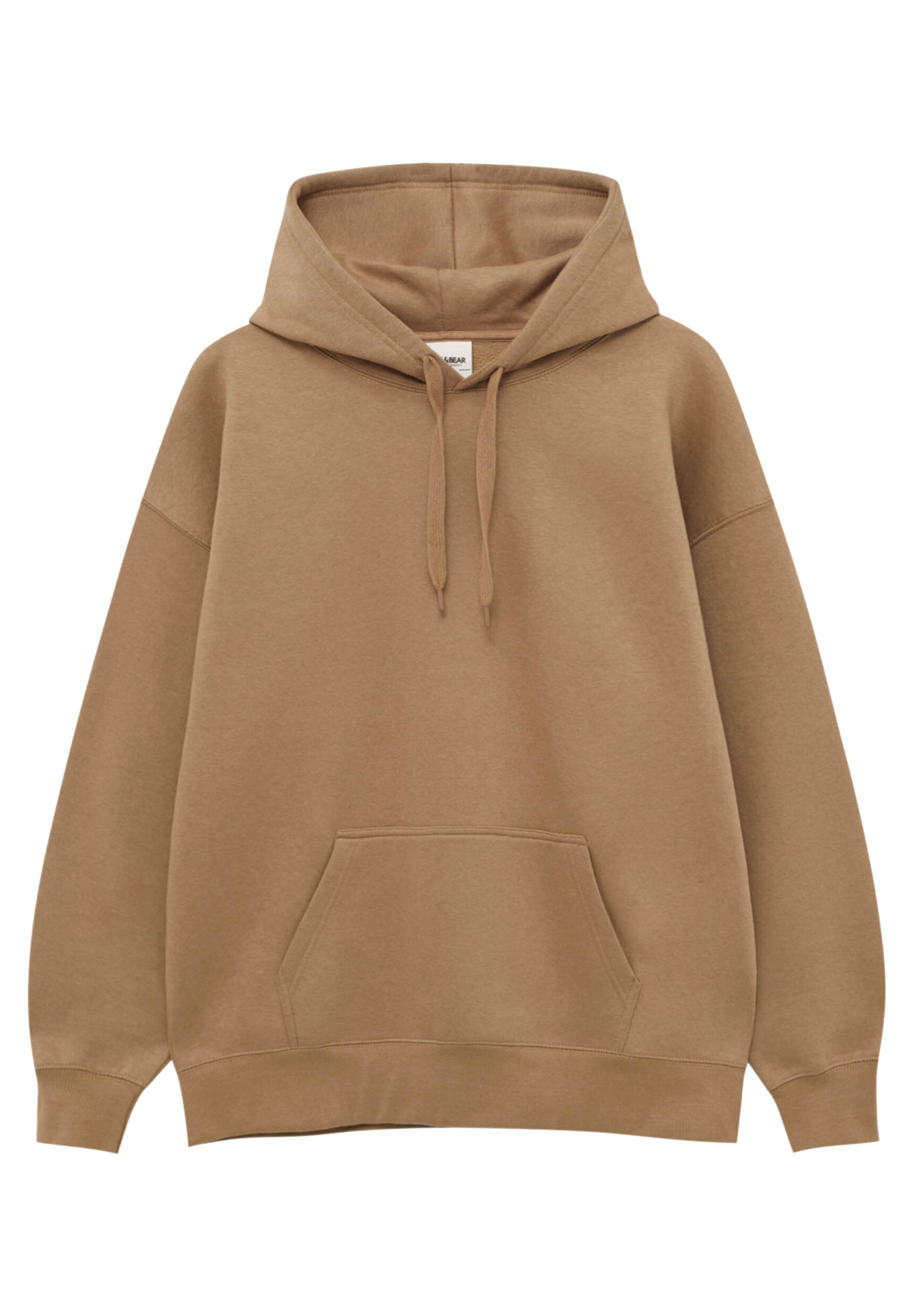 PULL\u0026BEAR OVERSIZED - Hoodie - brown 