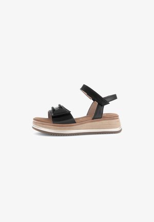 Gabor, Plateausandalette - schwarz