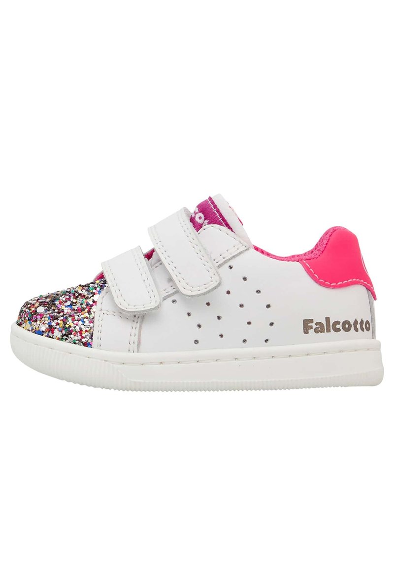 Sneaker Bambino Falcotto Vega - Tessuto E Suede, Blu, Chiusura Doppio Velcro, Suola Antiscivolo