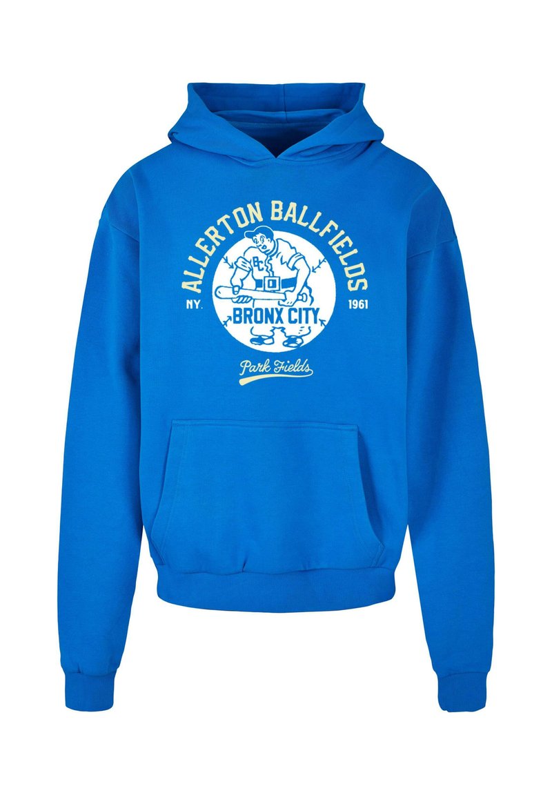 Merchcode PARK FIELDS - BRONX ULTRA HEAVY - Felpa con cappuccio - blue