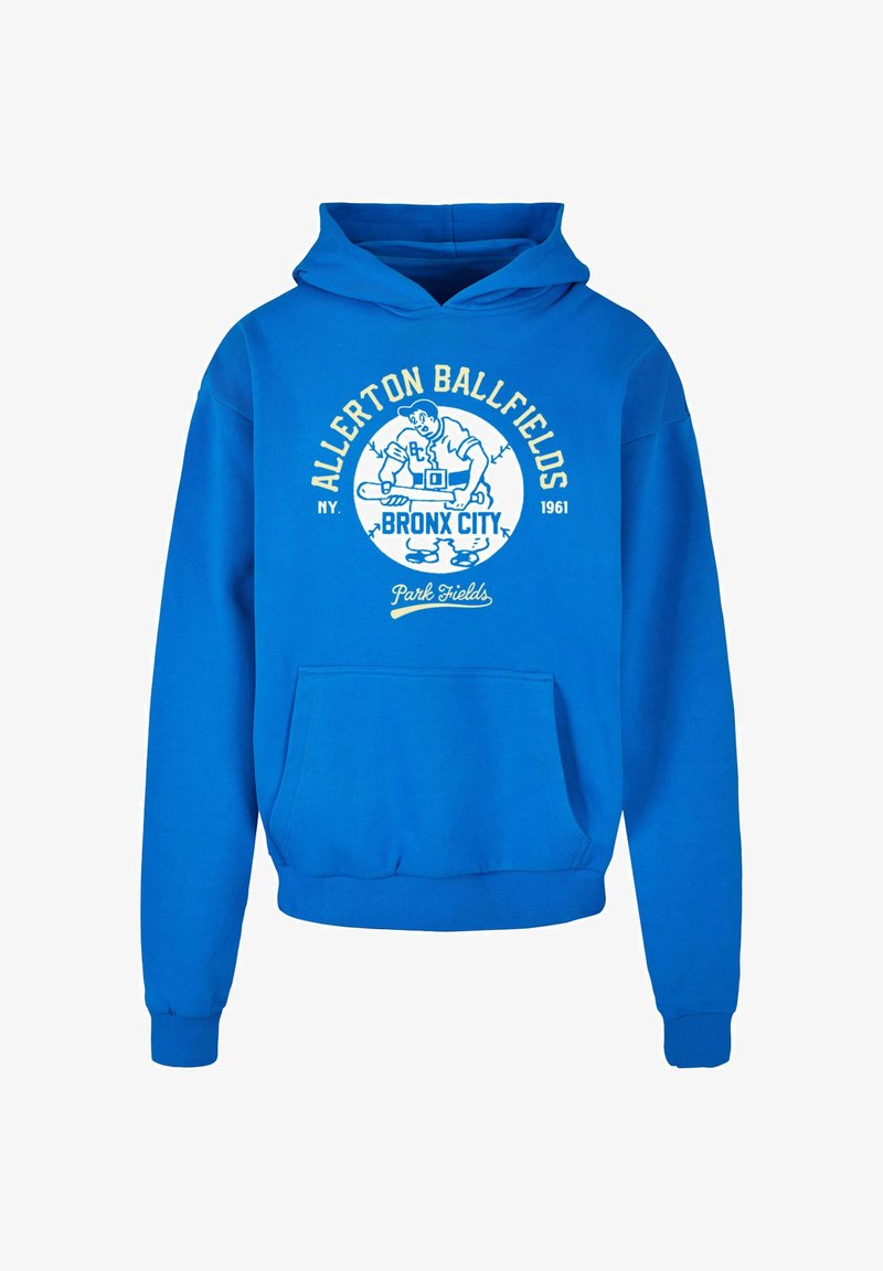 Merchcode PARK FIELDS - BRONX ULTRA HEAVY - Felpa con cappuccio - blue