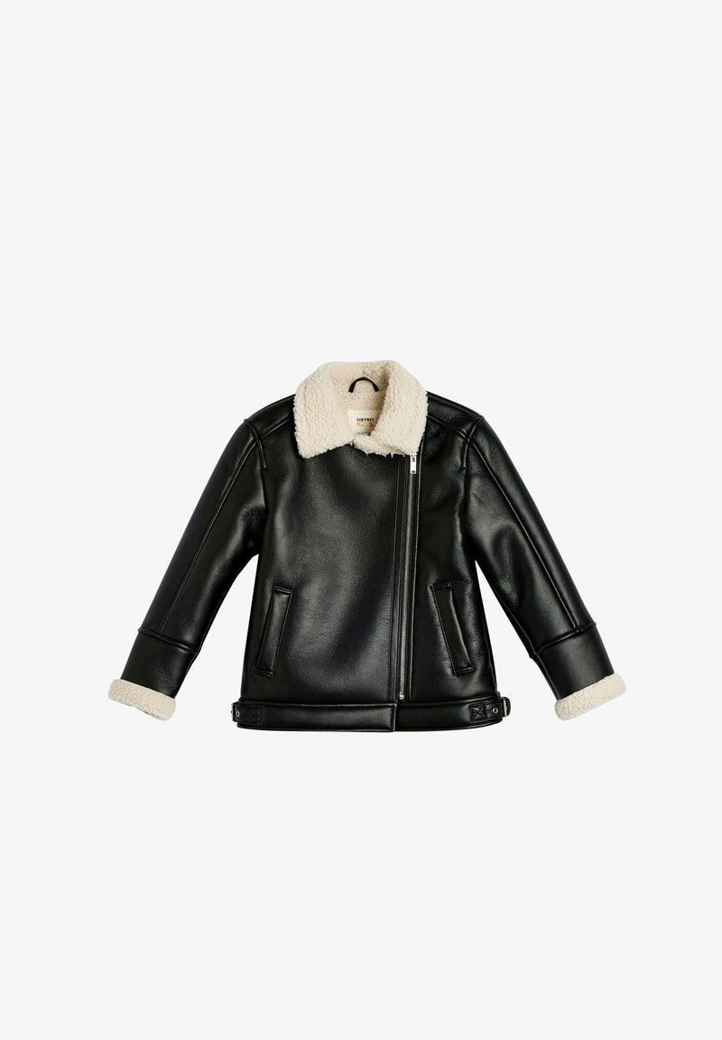 Koton BIKER - Giacca in similpelle - black