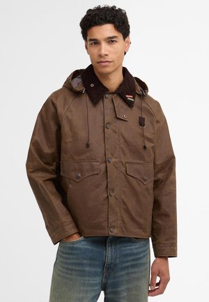 BARBOUR X LEVI'S® OVERSIZED BEDALE WAXED JACKET - Ελαφρύ μπουφάν - brown