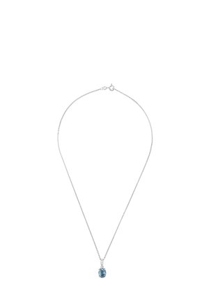 MIT ANHÄNGER FÜR DAMEN SILBER CM,RHODINIERT - Collar - blau
