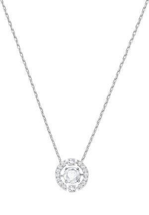 UNA NECKLACE ROUND CUT - Necklace - silberfarben