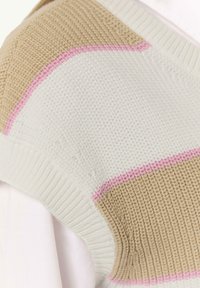 comma casual identity MIT STRUKTUR - T-Shirt print - sandstein