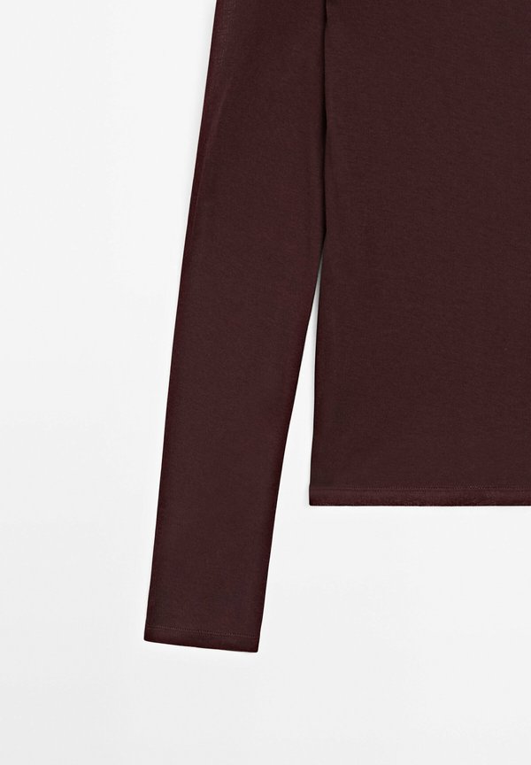 THIN  - Long sleeved top - bordeaux4