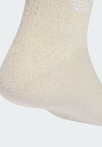 adidas Originals 3S GLITTER CR 2PACK - Ponožky - ice gold met white