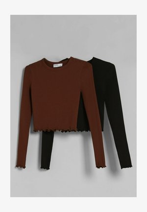 MULTIPACK - Jumper - black/brown