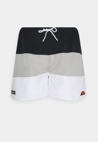 Ellesse CIELO - Μαγιό σορτς - black/grey/white