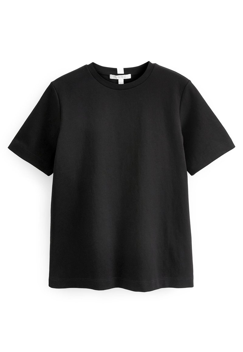 Weiß | T-Shirt Mit U-Boot-Ausschnitt Aus Bio-Baumwolle Für Damen