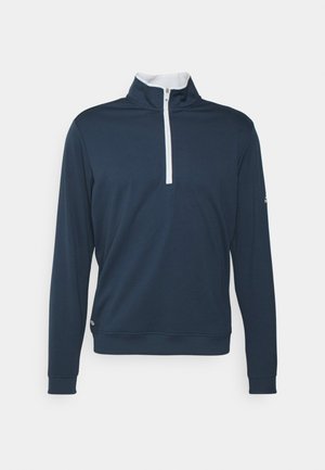 adidas Golf MENS PRIMEGREEN QUARTER ZIP - Maglietta a manica lunga - crew navy