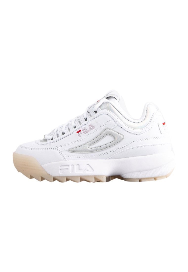 Fila DISRUPTOR - Sneakers basse - white-iridescent