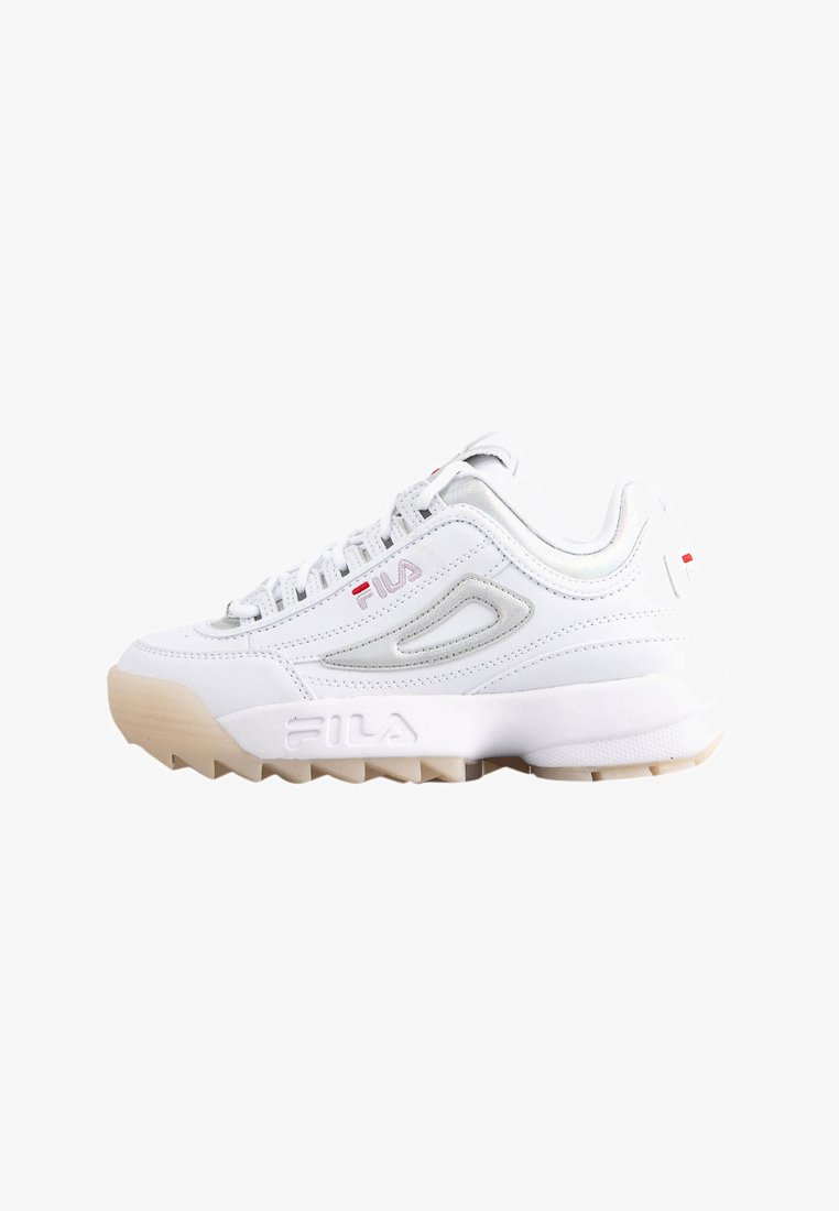 Fila DISRUPTOR - Sneakers basse - white-iridescent