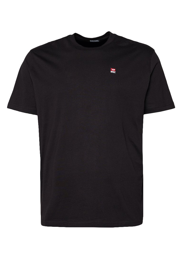Diesel T-shirt basic zwart Diesel T-shirt basic zwart