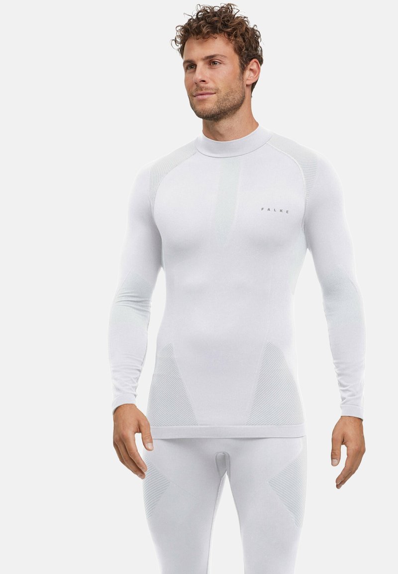 FALKE WARM TURTLENECK MILD TO COLD TEMPERATURES - Maglietta intima - white