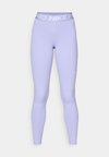 PRO - Leggings - lilac ice/white