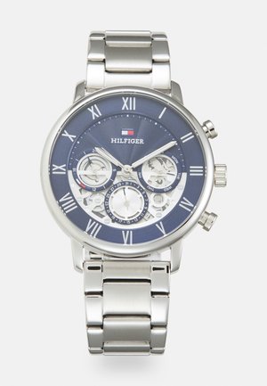 Chronograph watch - silver-coloured