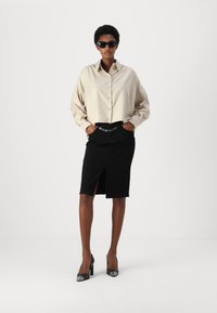 DRYKORN FLANNA - Camicia - light brown