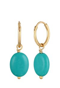 Elli VIVID DAINTY HOOP - Boucles d'oreilles - türkis