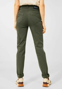 Cecil Slim fit -farkut - olive