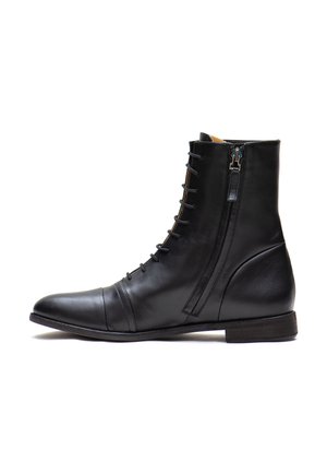 MURIEL - Stivaletti stringati - black