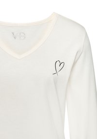 Vivance Langarmshirt - weiß