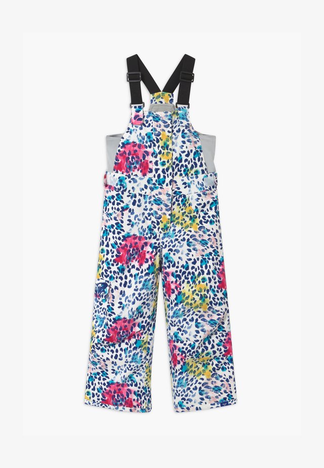 LOLA PRINTED - Pantalon de ski - white/multi-coloured