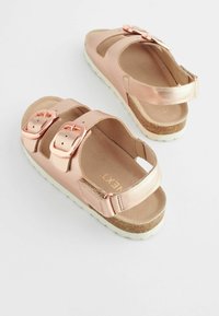 Next Páskové sandály  - rose gold leather