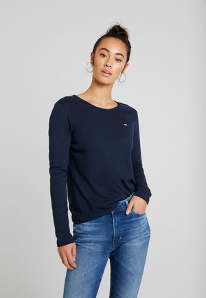 TJW SOFT JERSEY LONGSLEEVE - Topper langermet - black iris