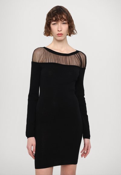 The Kooples ROBE - Shift dress - black