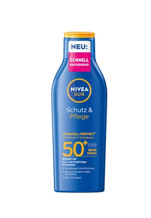 SUN SCHUTZ & PFLEGE SONNENLOTION LSF 50+ 200 ML - Sun protection - -