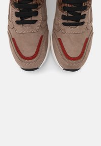 Marco Tozzi LACE UP - Sneaker low - taupe