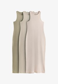 Ikke valgt, khaki green cream pink