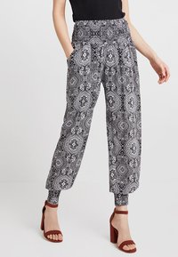 Urban Classics - LADIES SARONG PANTS - Kalhoty - black Miniatura obrázku 1