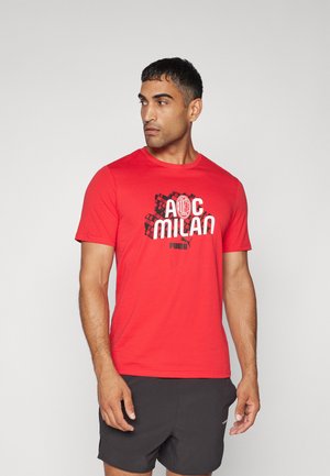 Puma AC MILAN CULTURE TEE - Squadra - for all time red/white