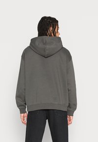 Weekday Sweatshirt com capuz - off black