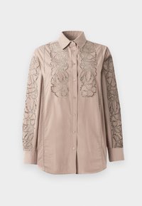 ELMI - Button-down blouse - marrone chiaro