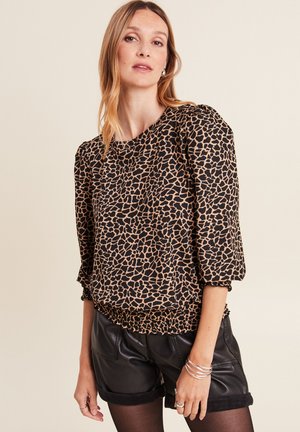 Breal 3/4-ÄRMELN - Blouse - noir